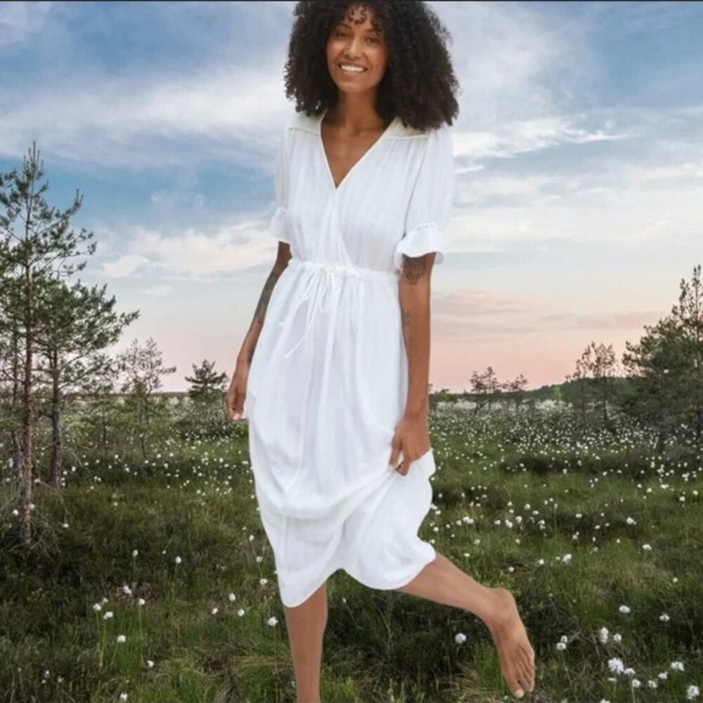 Christy Dawn the Della Dress in pearl